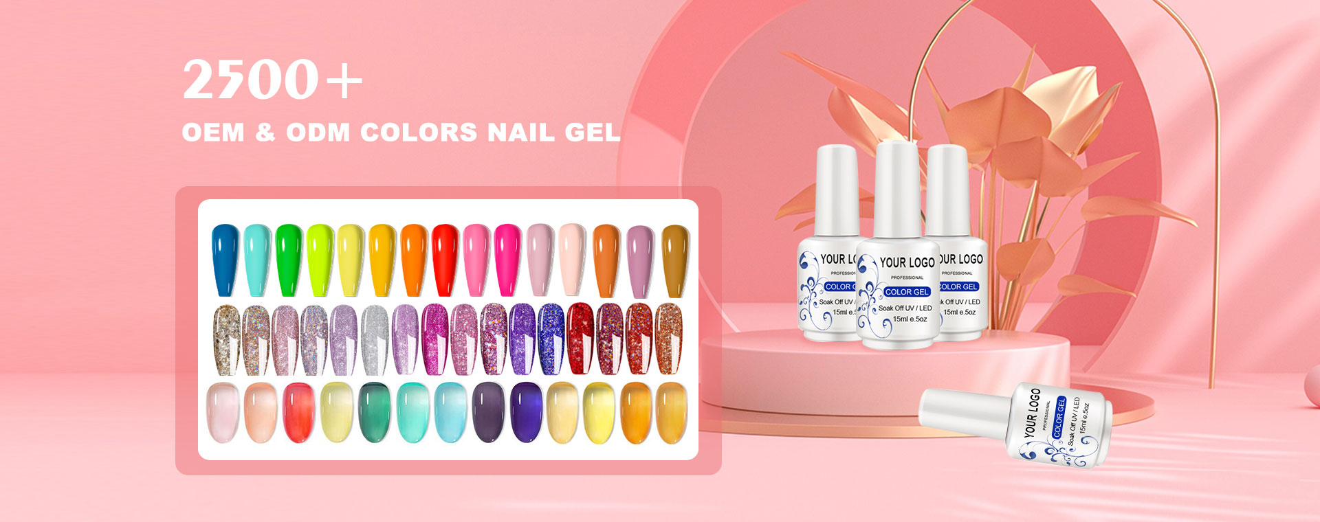 Glitter Gel Polish Κατασκευαστές
