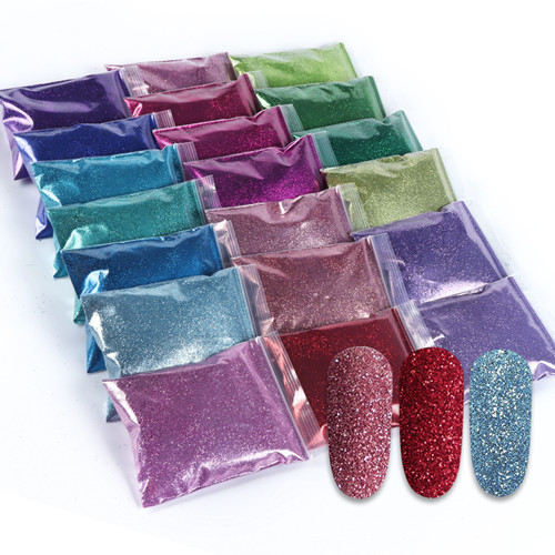 Holographic Gliters Pigment Nail Art Powders