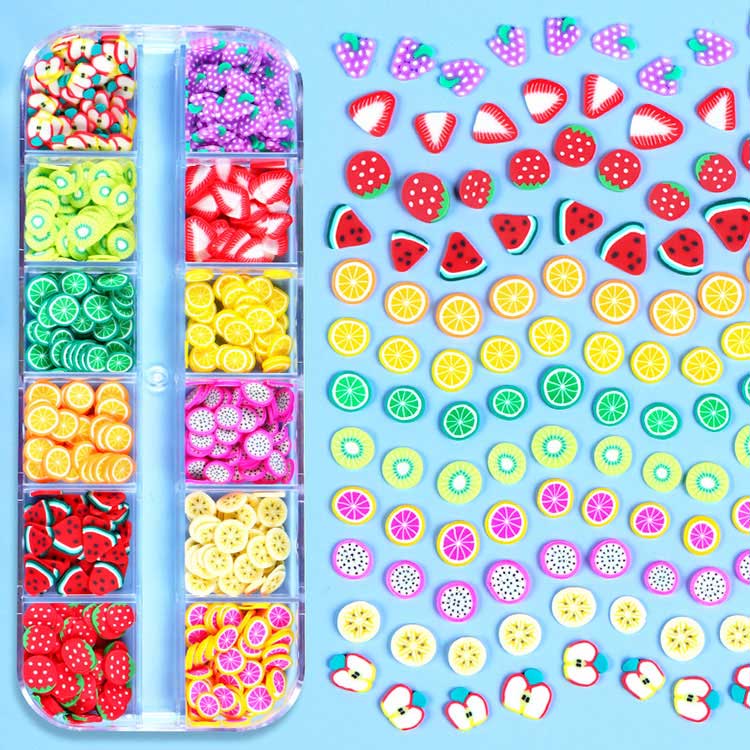 Φέτες φρούτων Nail Art