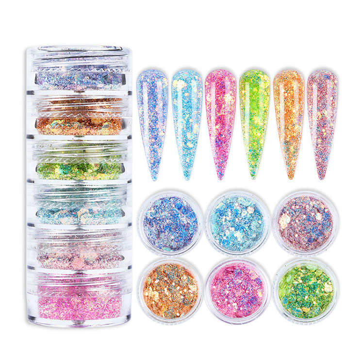 Πούδρα Νυχιών Glitter