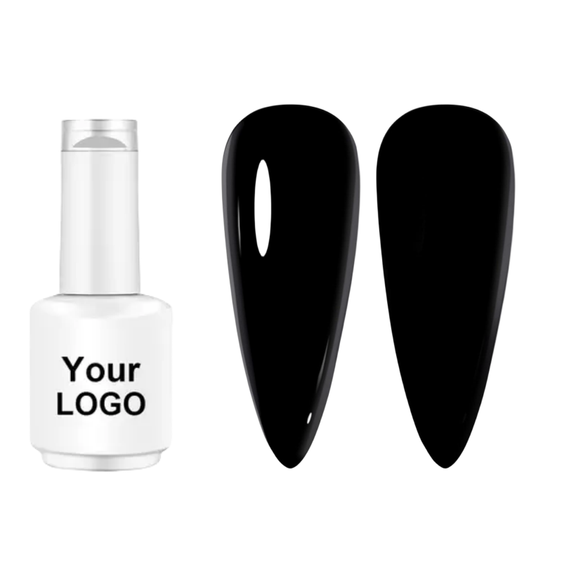 Super White Black Gel βερνίκι