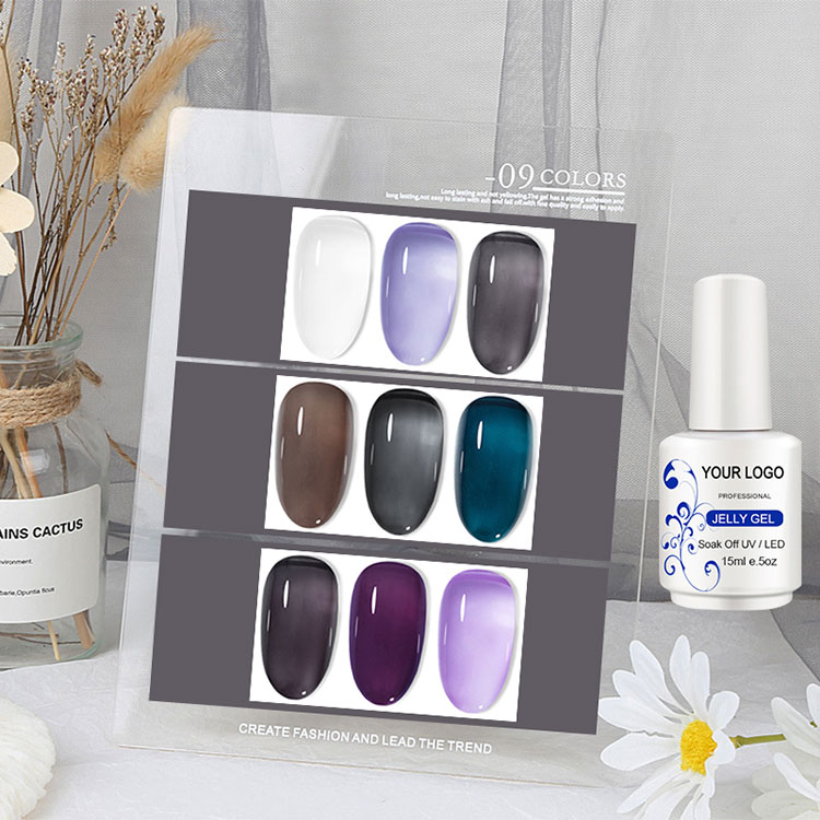 Τοξίνη ελεύθερη άοσμη άοσμος Jelly Gel Polish