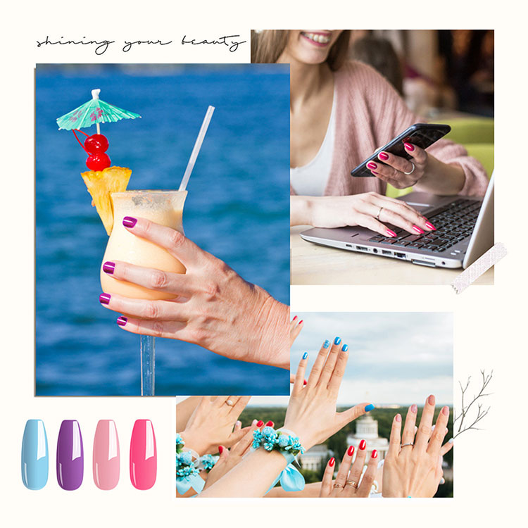 UV Gel Type Pure Color Gel Polish